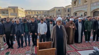 نماز باران در آستان قدس حضرت عبدالعظیم اقامه شد