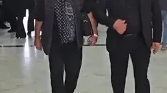 بازیگران در مراسم تشییع همایون ارشادی