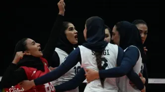 ویدیوی سلفی دختران والیبال ایران بعد از شادی کسب مدال برنز