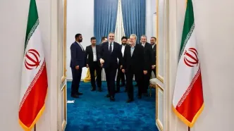 تصاویری از هاکان فیدان در دیدار با علی لاریجانی