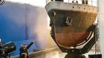 صحنه غرق شدن کشتی تایتانیک چطور فیلم برداری شد؟