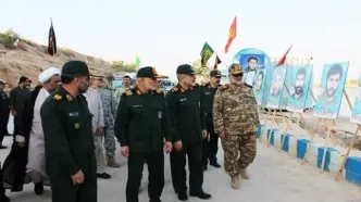 بازدید جانشین ستاد کل نیروهای مسلح از منطقه دوم ندسا