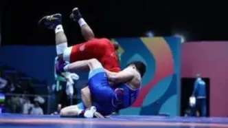 نابغه کشتی ایران قهرمان جهان را به زانو در آورد