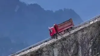 جاده کوهستانی نفس‌گیر در چین توجه‌ها را به خود جلب کرد