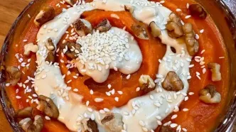 آموزش تهیه دسر کدو حلوایی مخصوص شب یلدا