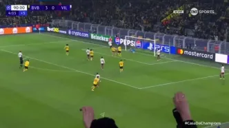 ویدیو: گل چهارم دورتموند به ویارئال توسط دنیل اسونسن
