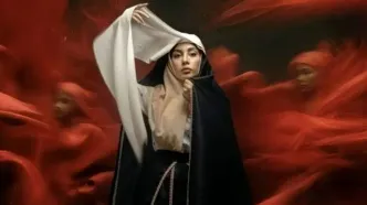 عکس لو رفته از سریال جنجالی «بامداد خمار» | چهره‌ مرجانه گلچین همه را شگفت‌زده کرد