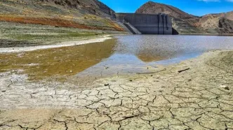 سد لتیان در یک قدمی خشکسالی + فیلم