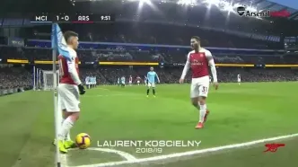 ویدیو: گلچینی از گل‌های دیدنی آرسنال مقابل منچسترسیتی