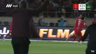 گل دوم پرسپولیس به شمس آذر