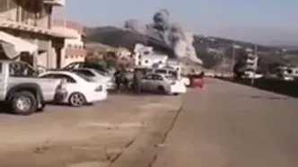 حملات هوایی رژیم صهیونیستی به جنوب لبنان+ فیلم