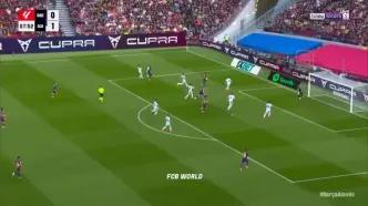 گل اول بارسلونا به آلاوس را ببینید + ویدیو