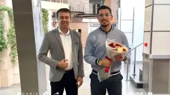 مربی جدید پرسپولیس وارد تهران شد