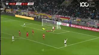 ویدیو: گل دوم آلمان به لوکزامبورگ توسط نیک وولتمایده