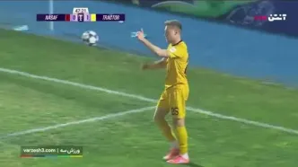 ببینید| خلاصه بازی نسف قارشی مقابل تراکتور