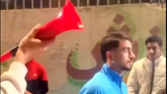 ریلکس‌ترین واکنش به تومخی‌ترین هوادار فوتبال ایران