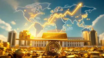 افزایش قیمت طلا به بالاترین سطح یک هفته‌ای | گمانه‌زنی‌ها درباره کاهش نرخ بهره فدرال رزرو