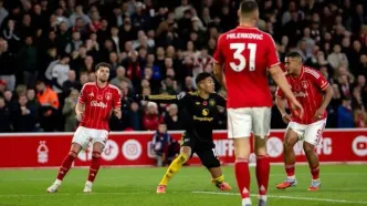 تساوی ۲-۲ ناتینگهام فارست مقابل منچستر یونایتد؛ ترمز شیاطین کشیده شد