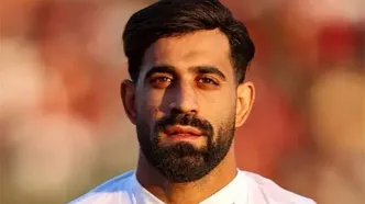 استوری جدید کنعانی با قلب مشکی تقدیم به صابر کاظمی