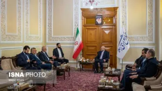 دیدار  معاون سیاسی رئیس مجلس لبنان با قالیباف