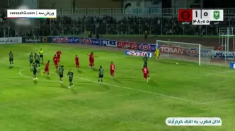 ببینید| خلاصه بازی خیبر مقابل تراکتور