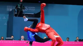 تصاویر؛ فن درخت‌کن دختر ایرانی در بازی‌های کشورهای اسلامی