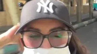 موتور سواری لیلا بلوکات در خیابان های تهران