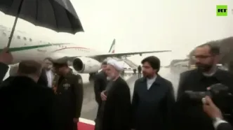 عارف وارد مسکو شد + ویدیو