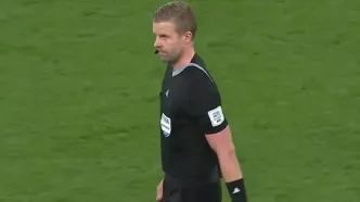 لحظه اخراج رونالدو در برابر ایرلند