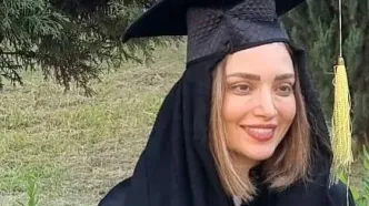 اشک شوق بهنوش طباطبایی در جشن فارغ التحصیلی/ ویدئو