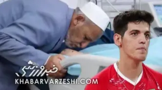 ویدیو| لحظه اعلام خبر فوت صابر کاظمی و اشک‌های پدر