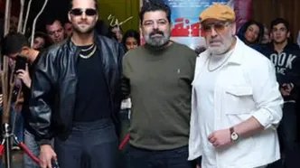 استایل خاص امیر مقاره در اکران مردمی «شاه‎ نقش»+فیلم و عکس