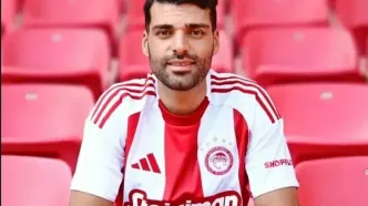 طارمی در لیست بازی در لیست بازیکنان المپیاکوس مقابل آترومیتوس