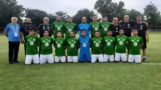 صعود تیم ملی فوتبال هفت نفره به نیمه نهایی