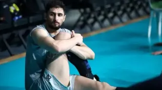 ملی‌پوش والیبال:  سال‌ها صابر در تیم ملی والیبال درخشید