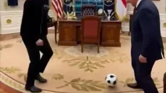 ببینید/ ویدئو عجیبی که ترامپ از خودش و رونالدو منتشر کرد