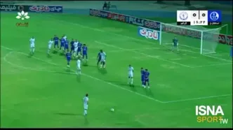 گل اول گل‌گهر به استقلال خوزستان را ببینید + ویدیو