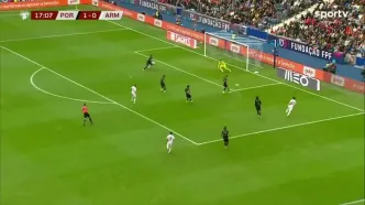 ویدیو: گل اول ارمنستان به پرتغال توسط اسپرتسیان