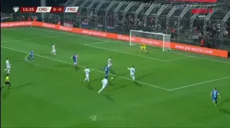 ویدیو: گل اول جزایر فارو به کرواسی توسط دیوید توری