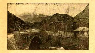 اولین عکس از تونل کندوان و جاده چالوس، ۹۰ سال پیش