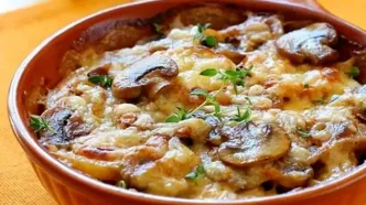 این پیش‌غذای خوشمزه و گیاهی را با قارچ درست کنید