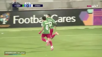 ببینید؛ گل اول الوحدات به استقلال توسط نبهان دقیقه ۱۹