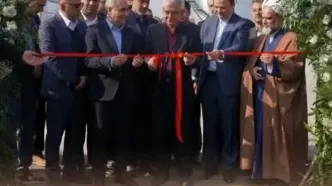 بهره‌برداری از پالایشگاه  سوان ارس با حضور وزیر اقتصاد