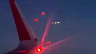 لحظه شگفت‌انگیز از عبور یک شهاب‌سنگ بر فراز روسیه