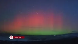 پدیده شفق قطبی نادر آسمان پکن را روشن کرد + ویدیو