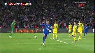 ویدیو: گل اول فرانسه به اوکراین توسط امباپه