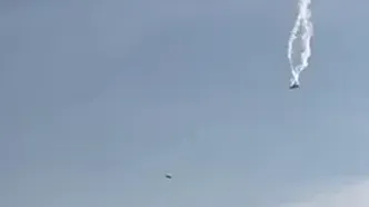 انتشار فیلم سقوط هواپیمای نظامی ترکیه در گرجستان