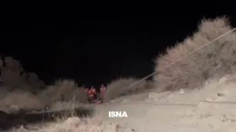 سقوط جوان ۱۸ ساله به دره در جاده وردیج / نجات معجزه‌آسای راکب موتورسیکلت