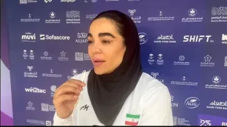 وطن‌پرست: این مدال حق بچه‌های ایران بود