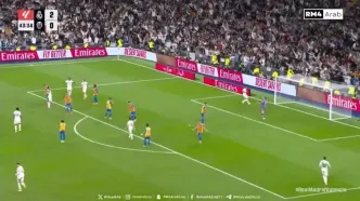 ویدیو: گل سوم رئال مادرید به والنسیا توسط بلینگام